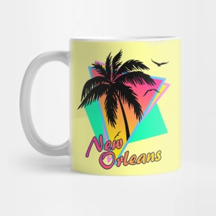 New Orleans Cool 80s Sunset Mug